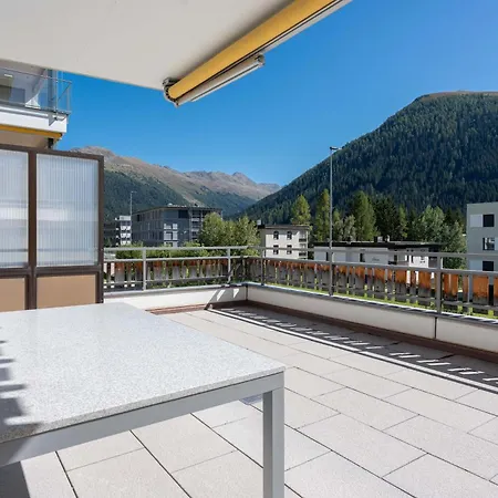 Appartamento 2br With Parking & Large Private Balcony Davos